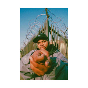 Ice Cube - Visionary Hip-Hop Artist Poster - Iconic Rap Maestro Art Print