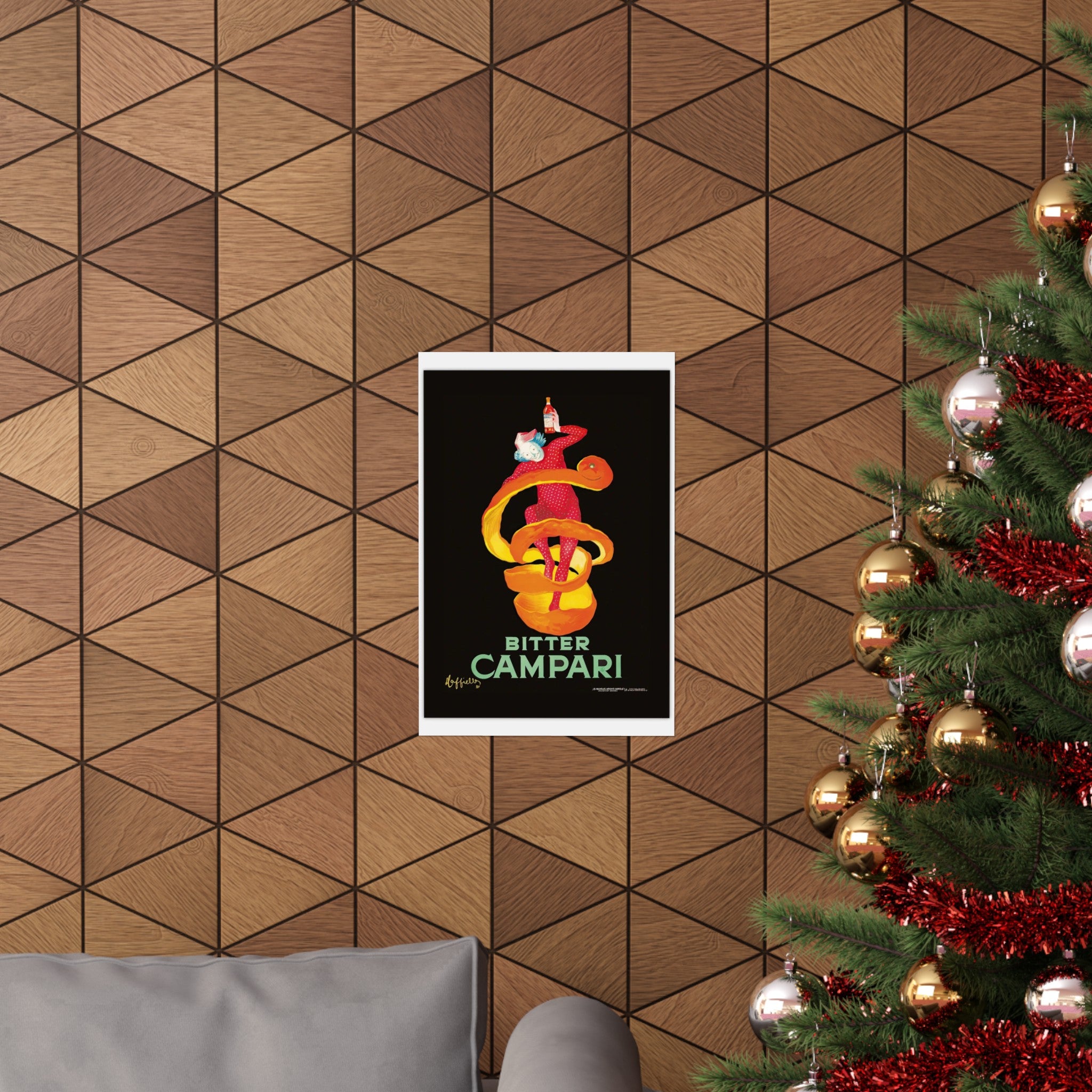 Bitter Campari Wall Print | Retro Advertising Print | Alcohol | Italy