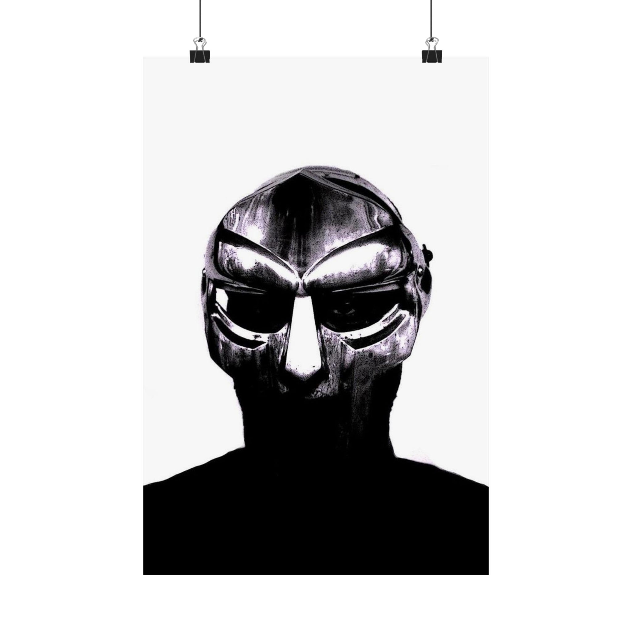 MF Doom - Visionary Hip-Hop Artist Poster - Iconic Rap Maestro Art Print