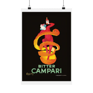 Bitter Campari Wall Print | Retro Advertising Print | Alcohol | Italy