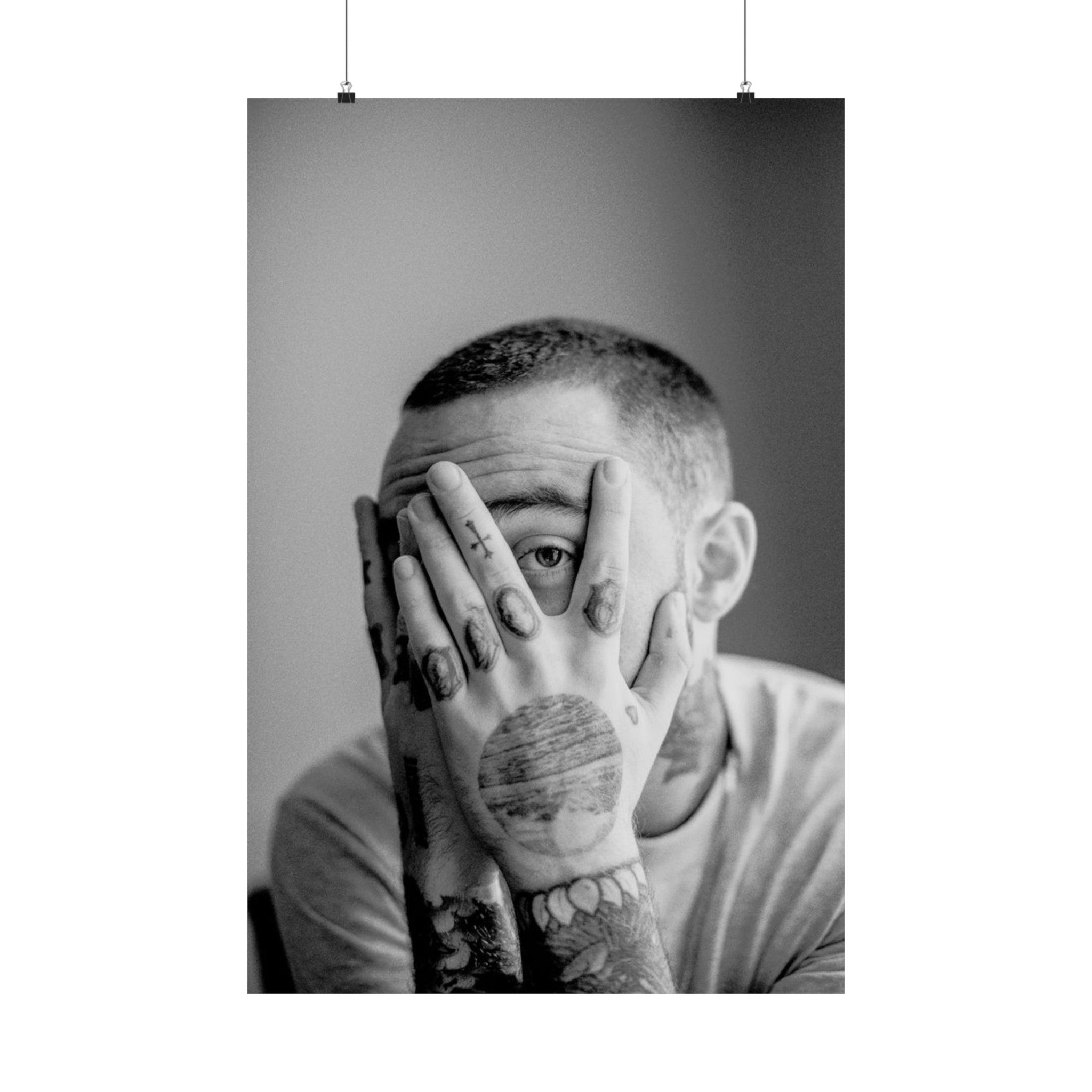 Mac Miller - Visionary Hip-Hop Artist Poster - Iconic Rap Maestro Art Print