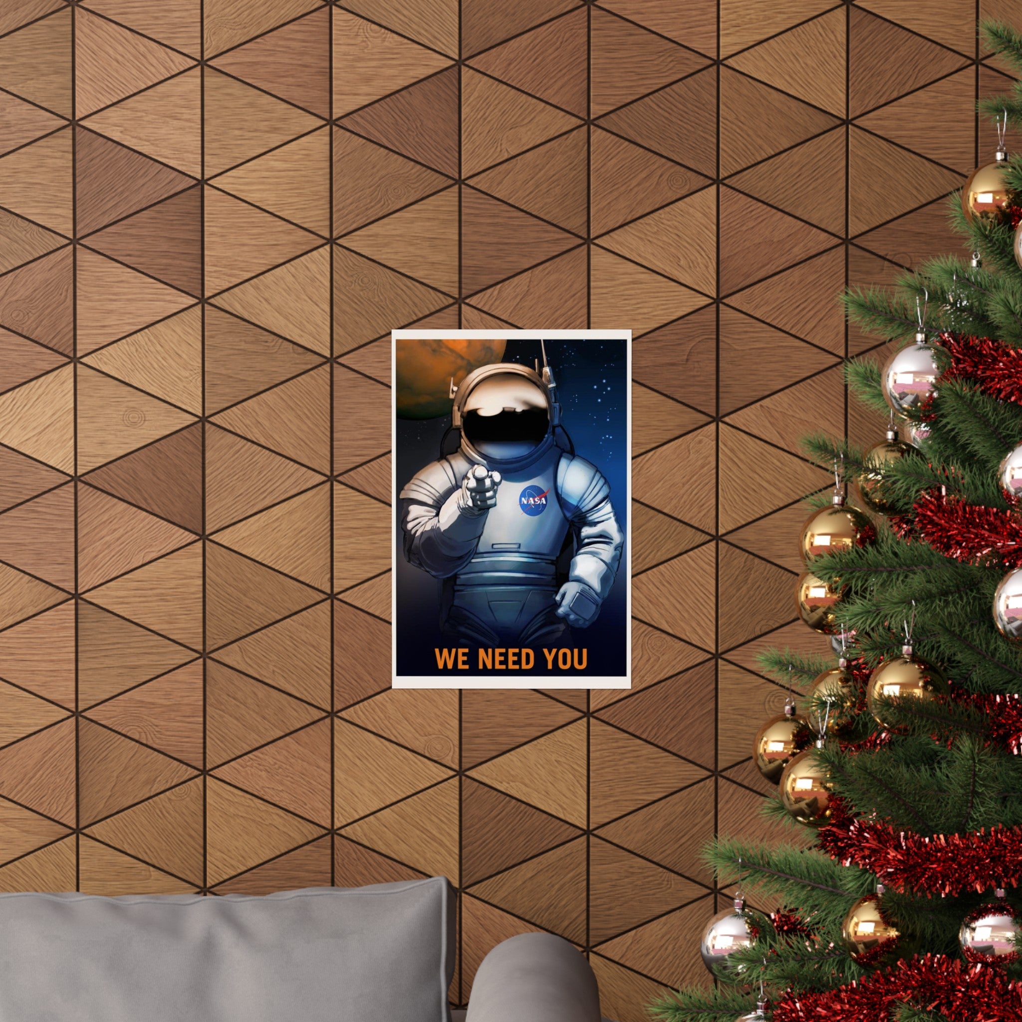 NASA We Need You Retro Wall Print | Space | NASA | Solar System