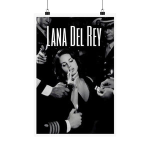 LANA DEL REY - Visionary Hip-Hop Artist Poster - Iconic Rap Maestro Art Print