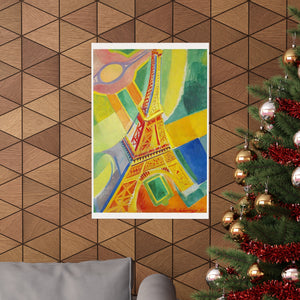 Delaunay Eiffel Tower Wall Print | France | Paris | Travel | Tourism