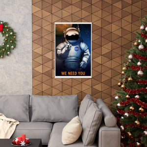 NASA We Need You Retro Wall Print | Space | NASA | Solar System
