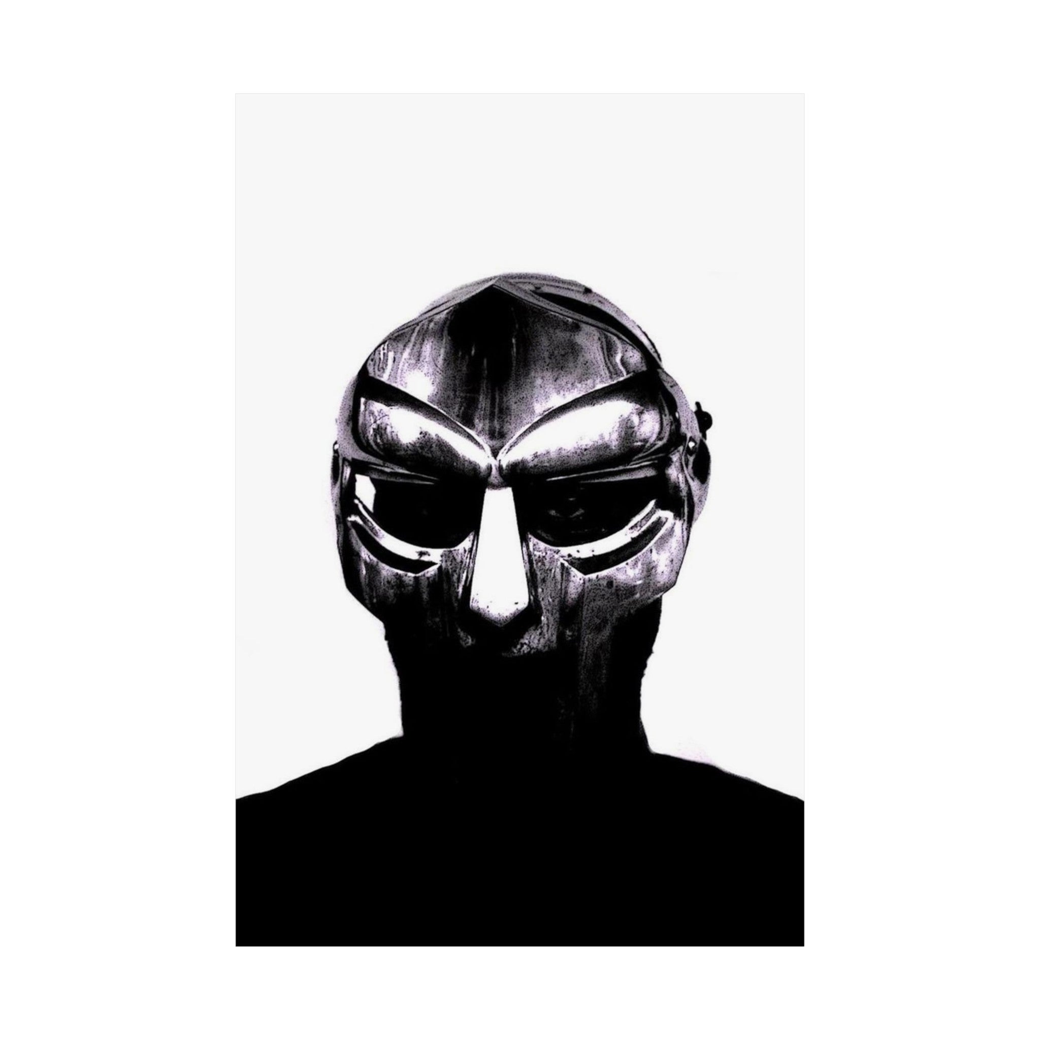 MF Doom - Visionary Hip-Hop Artist Poster - Iconic Rap Maestro Art Print