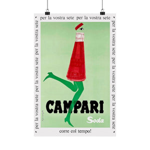 Campari Soda 1968 Wall Print | Retro Advertising Print | Italy