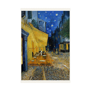 Van Gogh Cafe Terrace at Night Wall Print | Poster | Vincent Van Gogh | Post Impressionism | Painting
