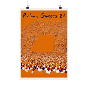 French Open Tennis 1984 Wall Print | Retro Advertising Print | France | Tennis | Roland Garros