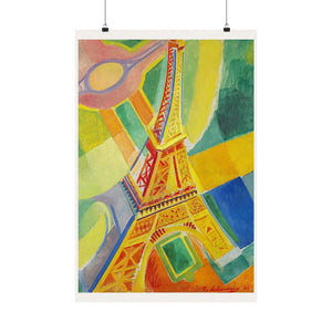 Delaunay Eiffel Tower Wall Print | France | Paris | Travel | Tourism