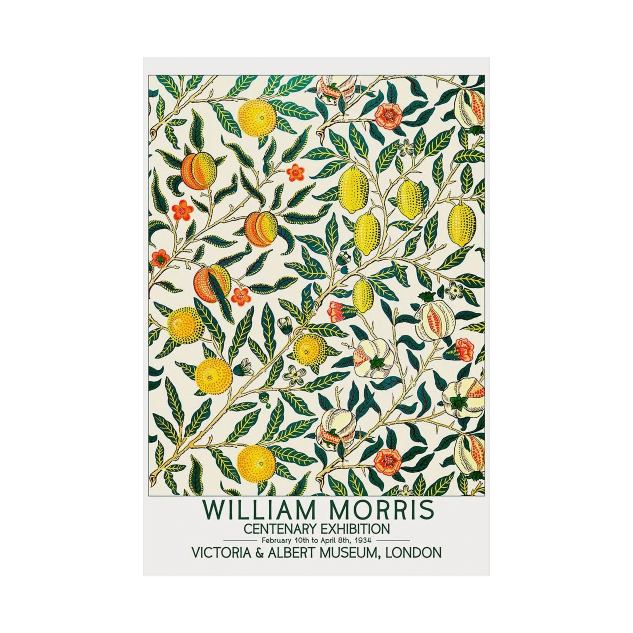 William Morris Fruits Wall Print | Poster | Vintage Print