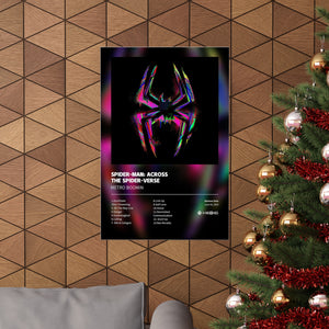 Spider - Man Movie soundtrack Music Album Custom Posters, Album Tracklist Poster, Custom Prints, Rap Posters, Music Gifts, Wall Decor