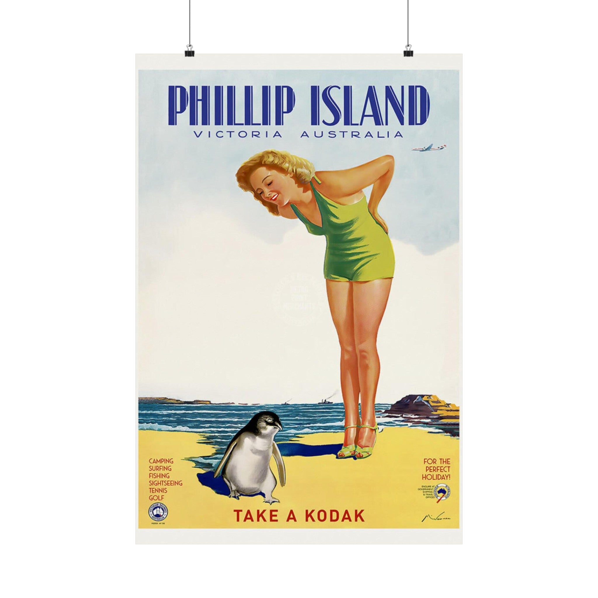 Phillip Island Wall Print | Australia | Travel | Tourism | Penguins | Beach | Summer