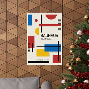 Bauhaus A New Unity Retro Wall Print | Germany