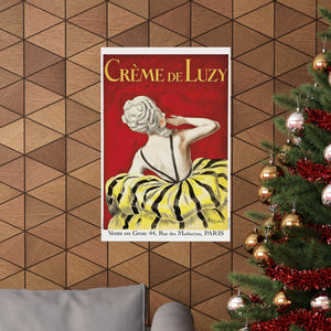 Creme de Luzy 1919 Vintage Poster Wall Print | Poster | Vintage Print | France | Cappiello