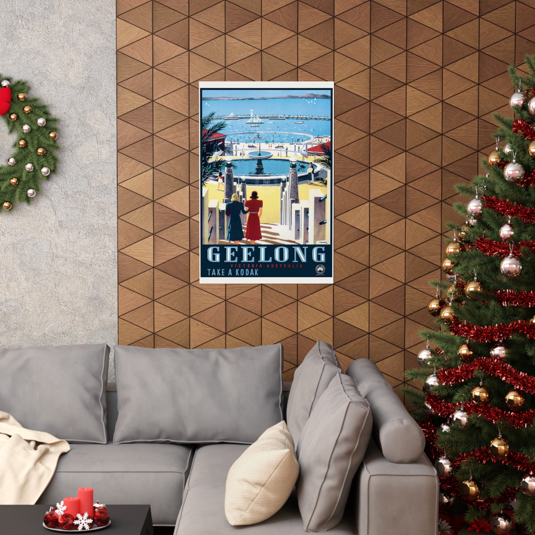 Geelong Wall Print | Australia | Travel | Tourism | Waterfront | Beach | Summer