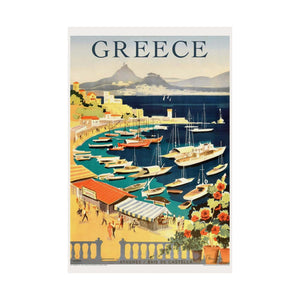 Athens Greece Wall Print | Poster | Travel | Retro Advertising | Tourism