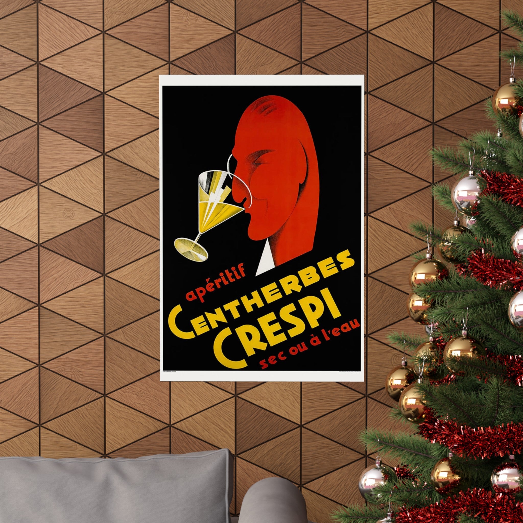 Crespi Aperitif French Retro Wall Print | Drinks | Kitchen | Bar | Dining | Decor