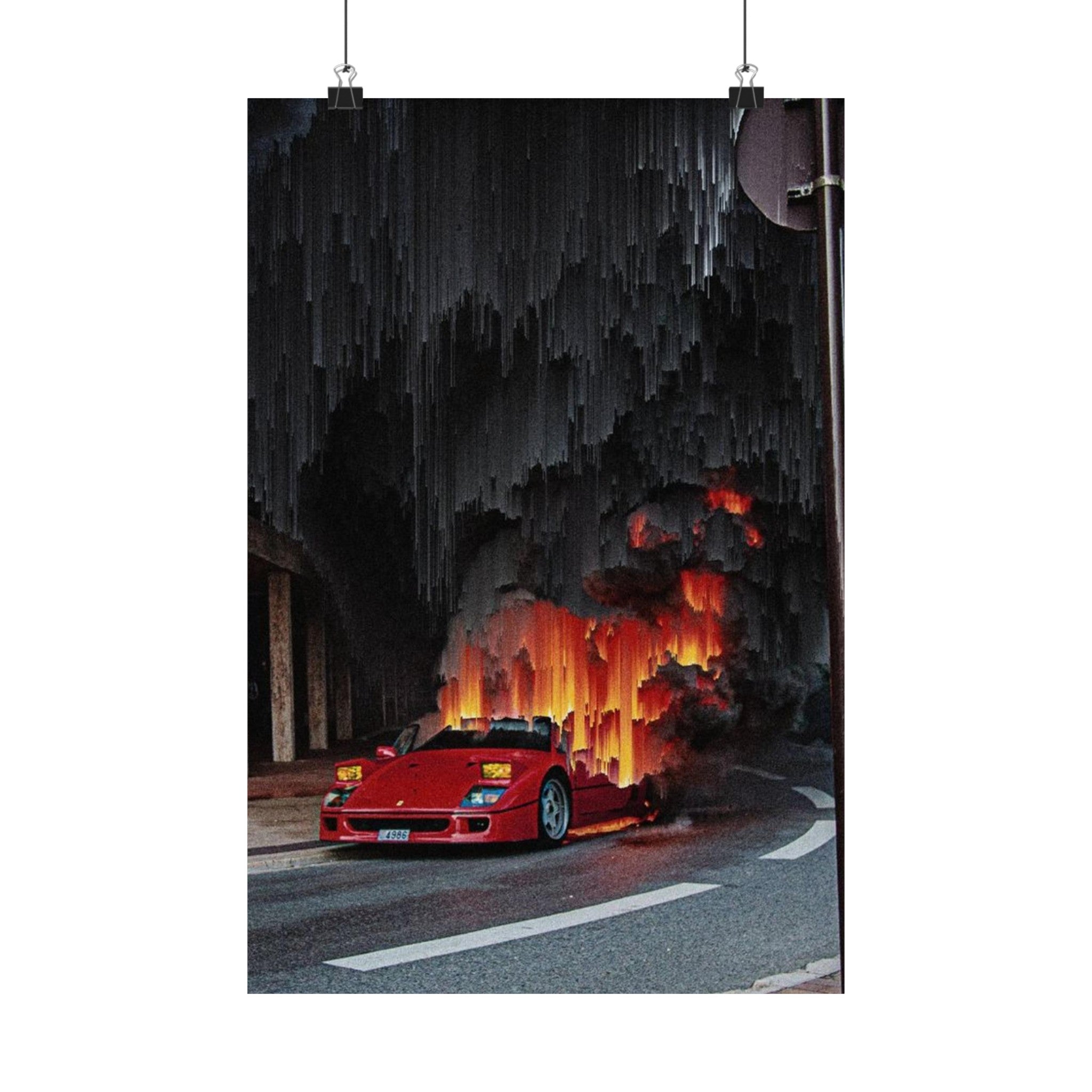 Modern Cool Cars Canvas Print Classic Racing Artwork, Supercar Wall Art, Sports Car Poster, Home Decor, Gift Idea