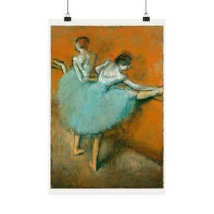 Degas Dancers at the Barre Wall Print | France | Ballet | Degas | Impressionism | Dance