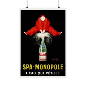 Spa Monopole 1928 Vintage Poster Wall Print | Poster | Vintage Print | France