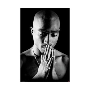Tupac Shakur - Visionary Hip-Hop Artist Poster - Iconic Rap Maestro Art Print