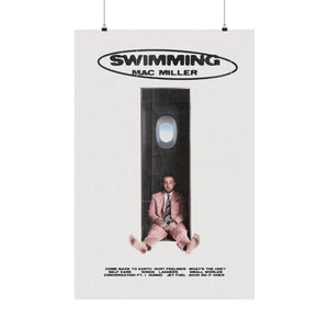Mac Miller, Swimming - Visionary Hip-Hop Artist Poster - Iconic Rap Maestro Art Print