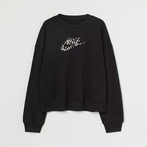 Cow Print Classic Nike Custom Embroidered Sweatshirt