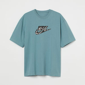 Nike Cow Print Embroidered T-Shirt