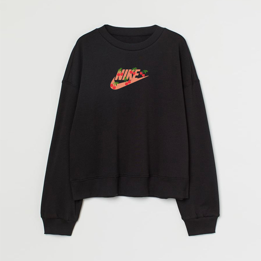 Cherry Classic Nike Custom Embroidered Sweatshirt