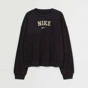 Brown Classic Nike Custom Embroidered Sweatshirt