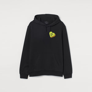 Bite Me Love Heart Embroidered Jumper/Hoodie