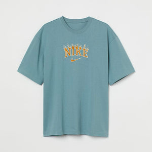 Nike Classic Fire Print Embroidered T-Shirt