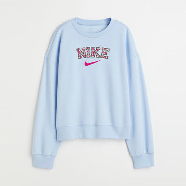 Pink Classic Nike Custom Embroidered Sweatshirt