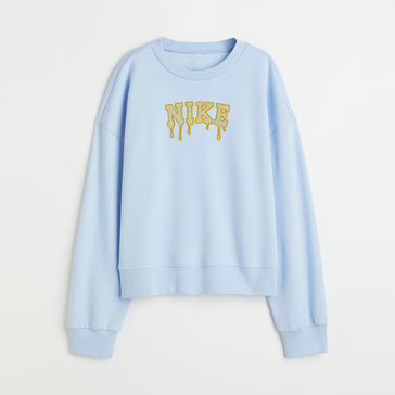 Honey Drip Nike Custom Embroidered Sweatshirt