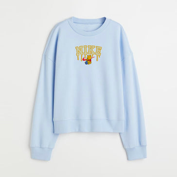 Winnie The Pooh Honey Dip Classic Nike Custom Embroidered Sweatshirt