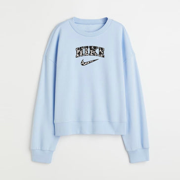 Cow Print Classic Nike Custom Embroidered Sweatshirt