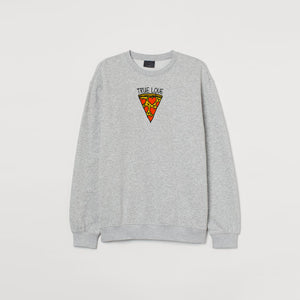 True Pizza Love Embroidered Sweatshirt