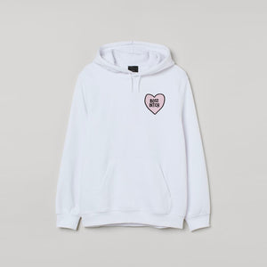 Boss B**** Love Heart Embroidered Jumper/Hoodie