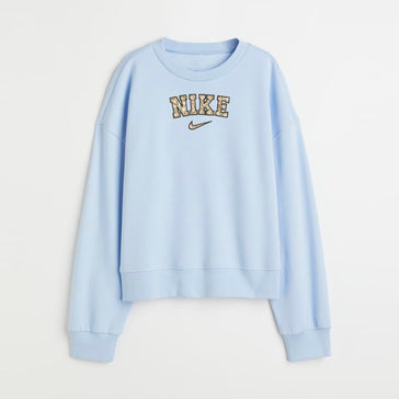 Brown Classic Nike Custom Embroidered Sweatshirt