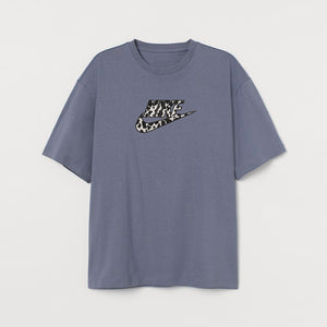 Nike Cow Print Embroidered T-Shirt