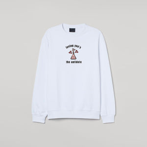 Loving You's The Antidote Embroidered Sweatshirt