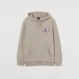 Boss B**** Love Heart Embroidered Jumper/Hoodie