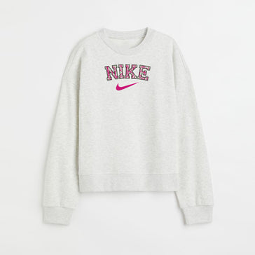 Pink Classic Nike Custom Embroidered Sweatshirt