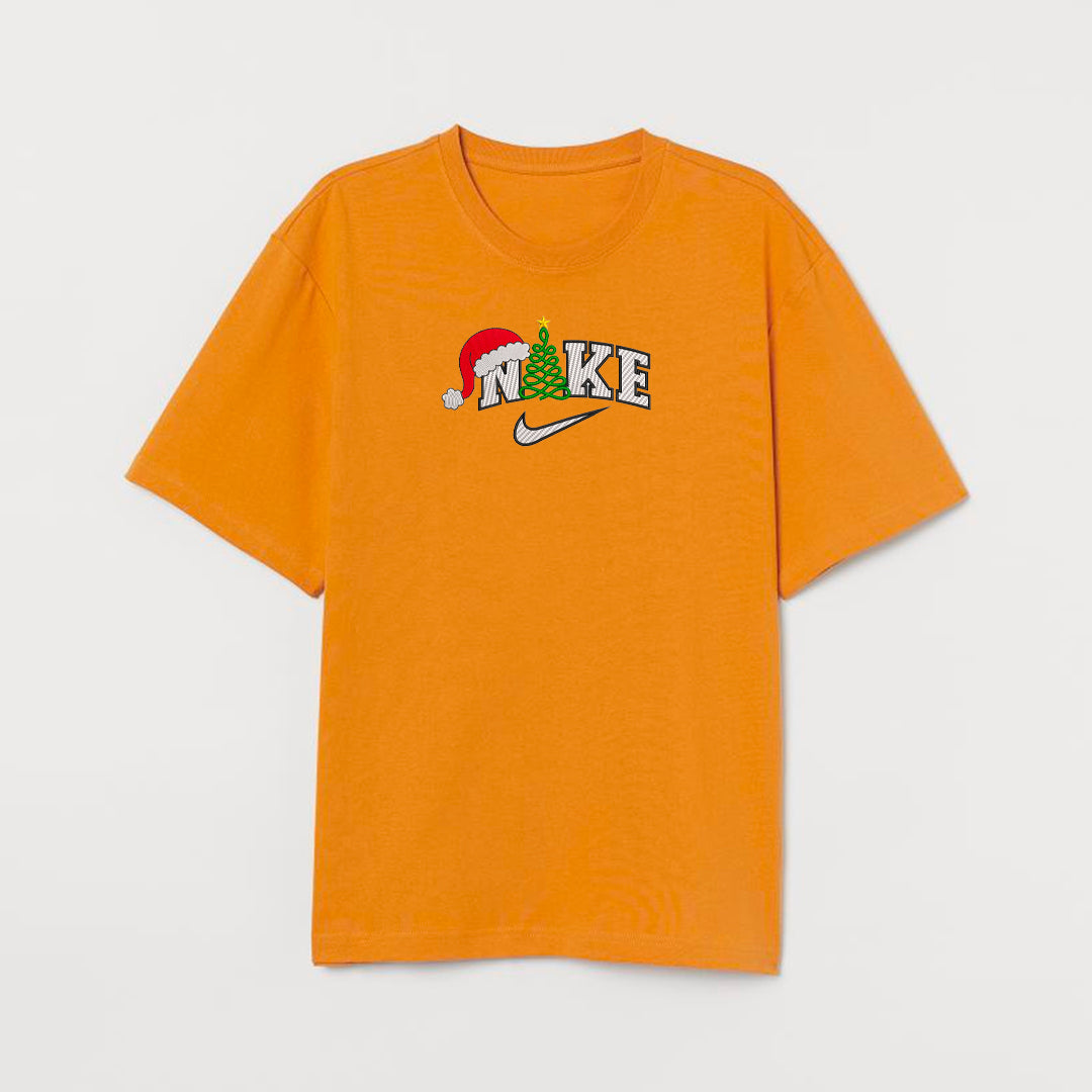 Nike Christmas Embroidered T-Shirt