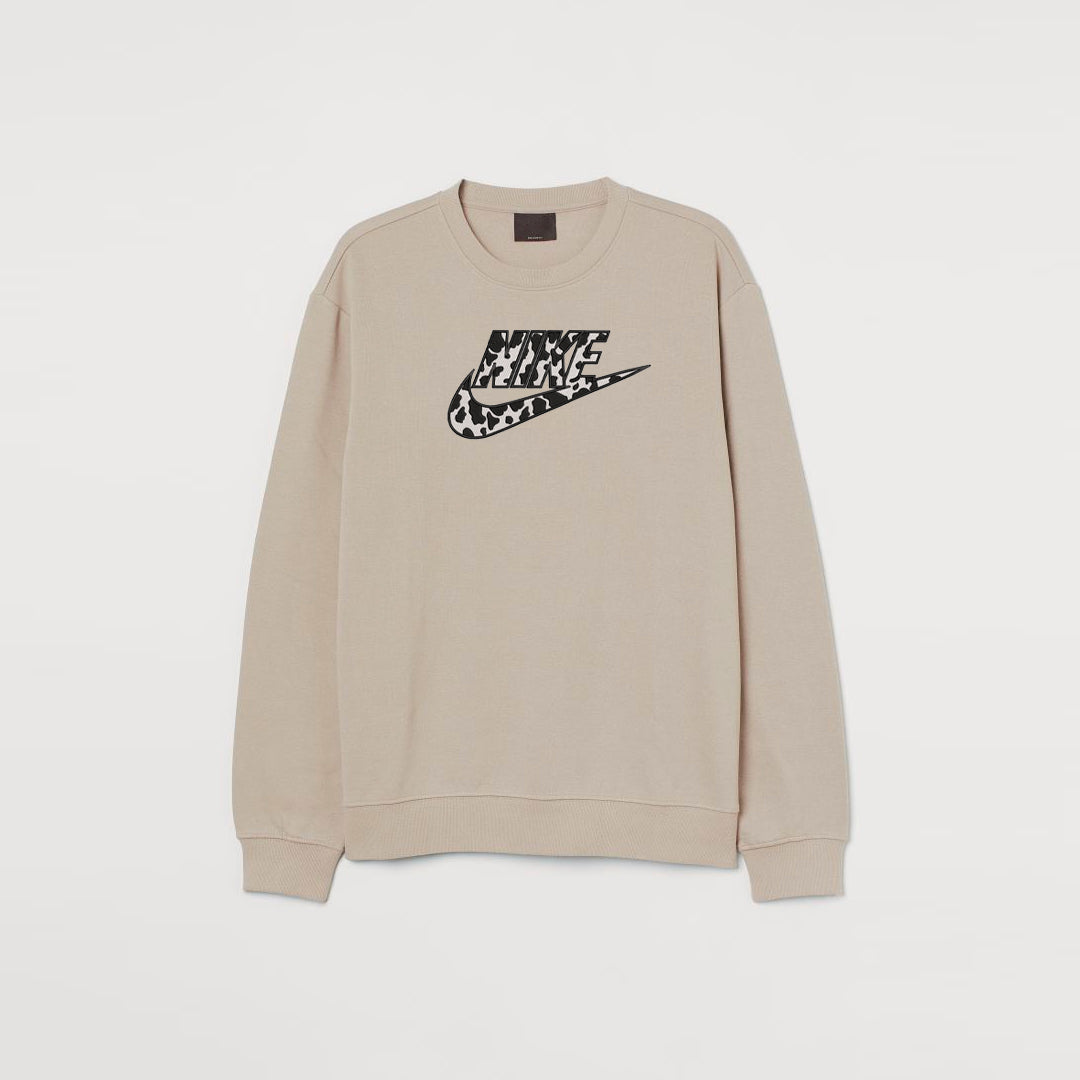 Nike Cow Print Embroidered Sweatshirt Amour Pour Moi A.P.M Apparel