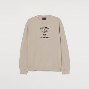 Loving You's The Antidote Embroidered Sweatshirt