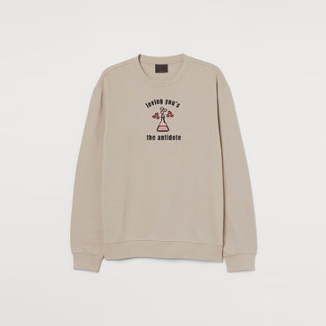 Loving You's The Antidote Embroidered Sweatshirt