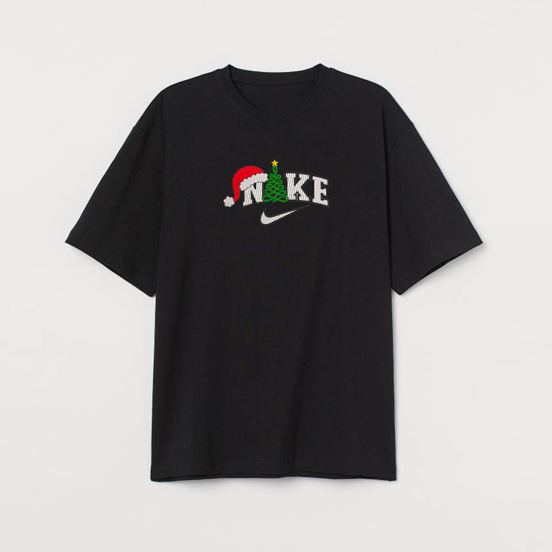 Nike Christmas Embroidered T-Shirt