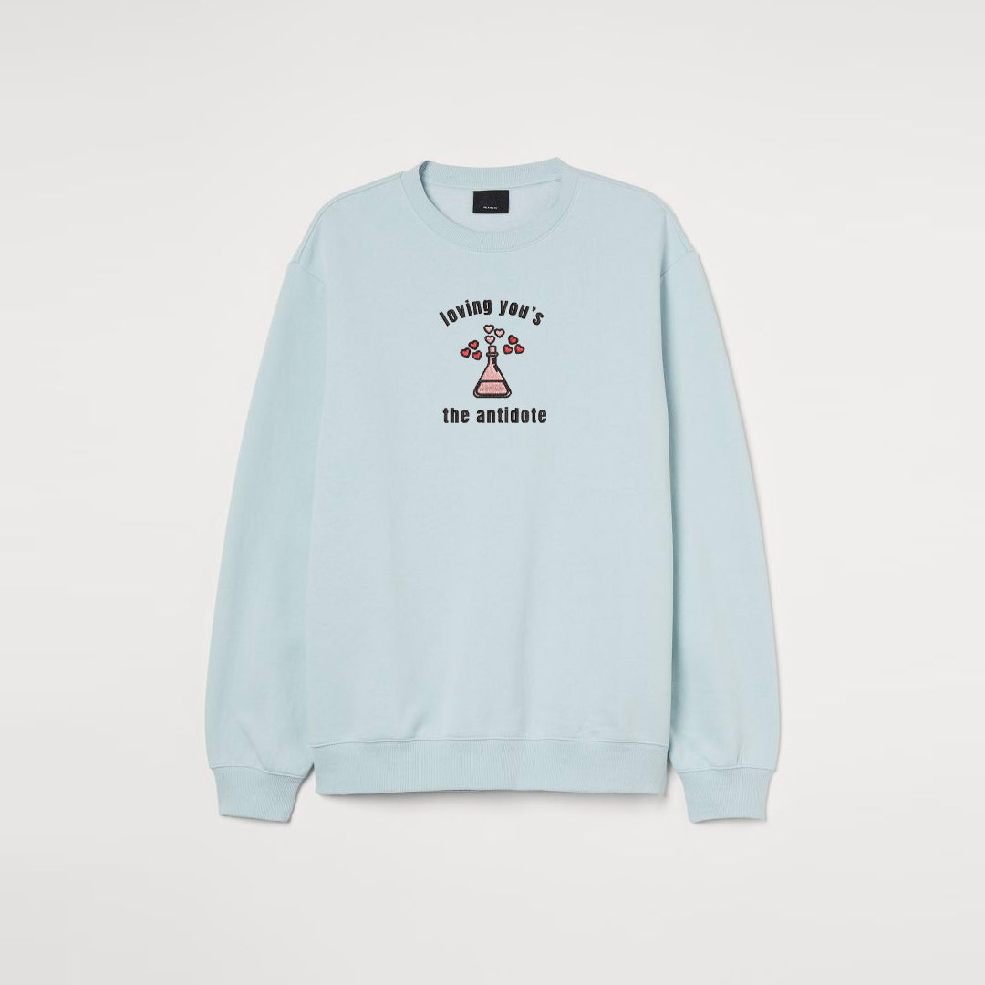 Loving You's The Antidote Embroidered Sweatshirt